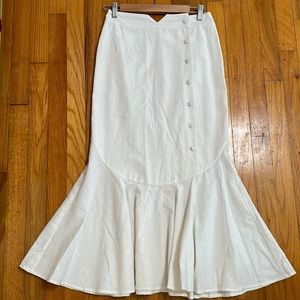 White Maxi Skirt!